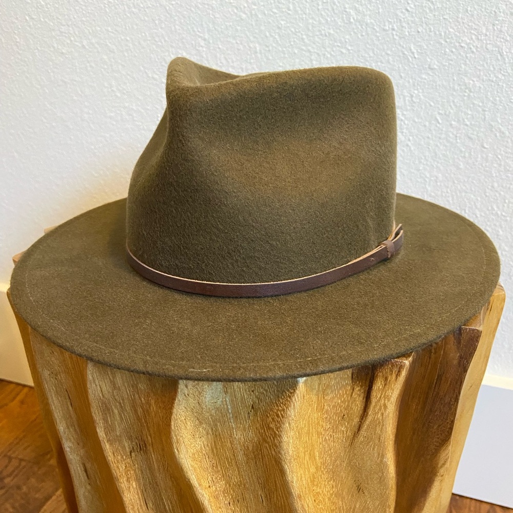 Yellow 108 Eastwood hat - Olive - size Medium